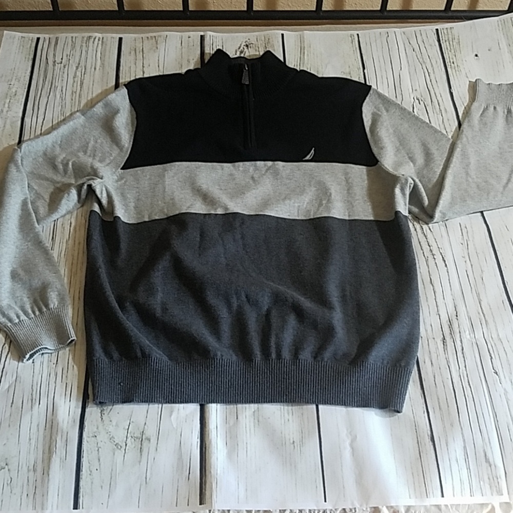 Men's Nautica quarter zip sweater